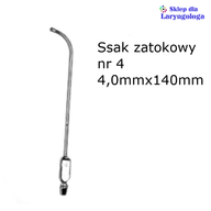 Akcesoria medyczne - Ssak zatokowy nr 4 08-134 Metech - miniaturka - grafika 1
