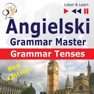 Angielski – Grammar Master: Grammar Tenses – poziom średnio zaawansowany / zaawansowany: B1-C1 - Audiobooki do nauki języków - miniaturka - grafika 1
