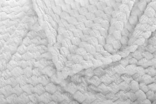 Koc 130 x 160 Flanelowy Design Cindy6 Biały - Koce - miniaturka - grafika 5