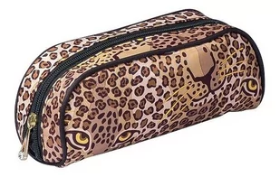 Top Choice Kosmetyczka damska "LEOPARD" 98499) 1szt - Kosmetyczki, organizery i kuferki - miniaturka - grafika 1