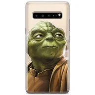 Etui i futerały do telefonów - Etui Yoda 006 Star Wars Nadruk częściowy Przeźroczysty Producent: Samsung, Model: S10 5G - miniaturka - grafika 1