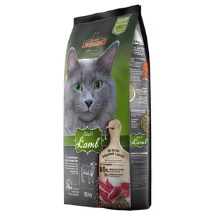 Leonardo Adult, jagnięcina - 15 kg - Sucha karma dla kotów - miniaturka - grafika 1