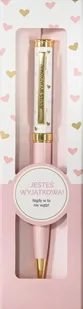 Długopis z grawerem na prezent Jesteś Wyjątkowa - Be-Happy Gifts - Długopisy - miniaturka - grafika 1