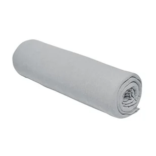 DZIŚ Essential prześcieradło z gumką - 90 x 190+25 cm - 1 osoba - 100% bawełna Jersey - Stal - Prześcieradła - miniaturka - grafika 1