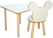 Zestawy mebli dla dzieci - STOLIK I KRZESEŁKO MYSZKA ZESTAW DLA DZIECI - miniaturka - grafika 1