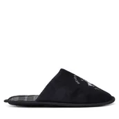 Kapcie męskie - Kapcie Beverly Hills Polo Club P4194525 Czarny - miniaturka - grafika 1