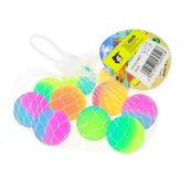 Piłki dla dzieci - Piłeczka kauczukowa 32mm 10szt Adar - miniaturka - grafika 1