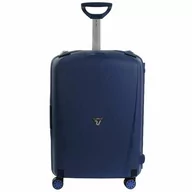 Walizki - Roncato Light Medio Walizka na 4 kółkach 68 cm navy - miniaturka - grafika 1