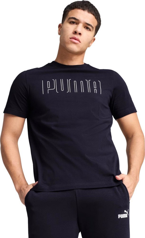 Koszulka męska Puma Sport Graphic Tee granatowa 684617 16 M
