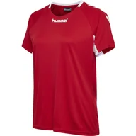 Koszulki sportowe damskie - Koszulka sportowa z krótkim rękawem damska Hummel Core Team Jersey Woman S/S - miniaturka - grafika 1