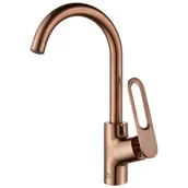 Baterie kuchenne - Laveo Bateria zlewozmywakowa stojąca miedź TIERRA BAJ 868D - miniaturka - grafika 1