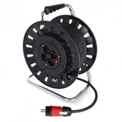 Przedłużacze i rozgałęźniki - Przedłużacz bębnowy 4x230V/16A 25m 3x2,5mm2 9994 - miniaturka - grafika 1