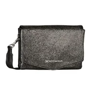 Torebki damskie - TOM TAILOR Denim Quinn damska torebka z klapką, torba na ramię, mała, czarny, S - miniaturka - grafika 1