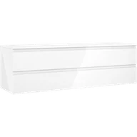 Szafki łazienkowe - Mexen Orio szafka łazienkowa podumywalkowa 160 cm z blatem, 2 szuflady, biała połysk - 91A10-16047-2-BFFC00 - miniaturka - grafika 1