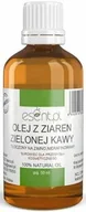 Suplementy naturalne - Olej z Ziaren Zielonej Kawy Nierafinowany, Esent, 50ml - miniaturka - grafika 1