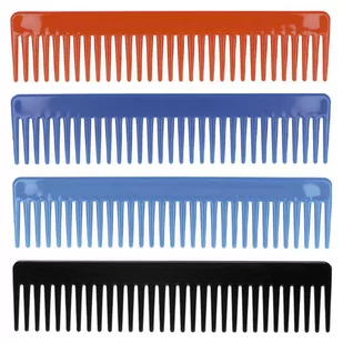 Euro Stil De-Tangler 471 Grzebień fryzjerski różne kolory 17,5 cm - Grzebienie fryzjerskie - miniaturka - grafika 1