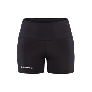 Damskie Spodnie CRAFT ADV ESSENCE HOT PANTS 2 W 1913208-999000 – Czarny - Spodnie sportowe damskie - miniaturka - grafika 1