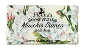 Mydła - Florinda Florinda Mydło naturalne roślinne BIAŁE PIŻMO 100 g flo-026 - miniaturka - grafika 1