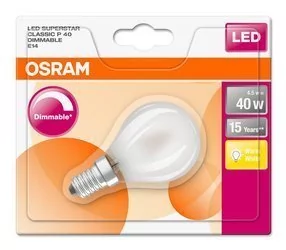Osram Żarówka LED E14 5 W 470 lm 2700 K 230 V 4052899959743 - Żarówki LED - miniaturka - grafika 1