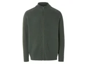 Swetry męskie - esmara Men Kardigan męski ze stójką (Zielony, XL (56/58)) - miniaturka - grafika 1