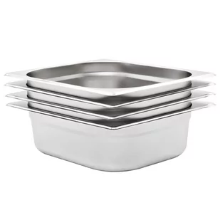 vidaXL vidaXL Taca gastronomiczna, GN 1/2 100 mm, stal nierdzewna - Wyposażenie lokali gastronomicznych - miniaturka - grafika 1