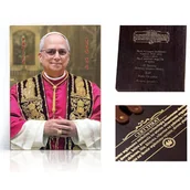 Ikony i obrazy sakralne - Ikona religijna Papież Leon XIV - miniaturka - grafika 1