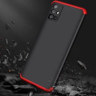 GKK 360 Protection Case etui na całą obudowę przód + tył Samsung Galaxy M51 czarno-czerwony - Etui i futerały do telefonów - miniaturka - grafika 6