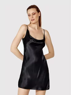 Simple Sukienka codzienna SI22-SUD001 Czarny Regular Fit - Sukienki - miniaturka - grafika 1