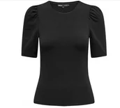 Bluzki damskie - Only bluzka krótki rękaw fason klasyczny rozmiar S - miniaturka - grafika 1