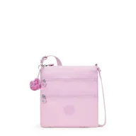 Torebki damskie - Kipling Damska torba na ramię Keiko, Kwitnący róż, 11.5''L x 6.5''H x 1.5''D - miniaturka - grafika 1
