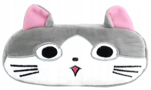 Piórnik Saszetka Kosmetyczka Pluszowy Kot Kotek - Kosmetyczki, organizery i kuferki - miniaturka - grafika 1