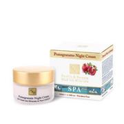 Kremy do twarzy - Health & Beauty Pomarańcza granates Night Cream (ML) HEB1083 - miniaturka - grafika 1