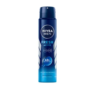 Nivea Men Fresh Active dezodorant spray 250ml (M) - Dezodoranty i antyperspiranty męskie - miniaturka - grafika 1