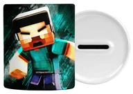 Skarbonki - SKARBONKA DLA DZIECI MINECRAFT Z IMIENIEM - miniaturka - grafika 1