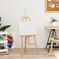 Przybory szkolne - vidaXL Sztaluga malarska, 53,5x95x127 cm, lite drewno sosnowe - miniaturka - grafika 1