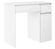 Biurka - Biurko szkolne dziecięce młodzieżowe MEGAN A białe - miniaturka - grafika 1