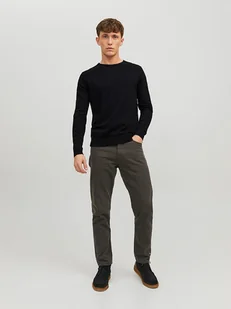 Jack & Jones Sweter w kolorze czarnym - Swetry męskie - miniaturka - grafika 1