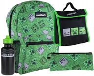 Plecaki - Zestaw Astra Minecraft Plecak Zielony 16L Oryginal - miniaturka - grafika 1