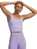 Koszulki i topy damskie - Under Armour Top funkcyjny w kolorze fioletowym - miniaturka - grafika 1