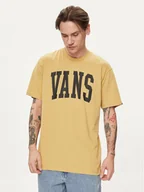 Koszulki męskie - Vans T-Shirt Vans Arched Ss Tee VN000G47 Brązowy Regular Fit - miniaturka - grafika 1