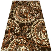 Dywany - Wewnętrzny dywan winylowy Paisley retro 60x90 cm - miniaturka - grafika 1