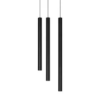 Lampy sufitowe - Potrójna lampa wisząca VERNO AZ6313 Azzardo LED 15W 4000K tuby czarne - miniaturka - grafika 1