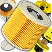 Filtry do odkurzaczy - FILTR DO ODKURZACZA KARCHER WD3 WZMOCNIONY STOŻKOWY MV2 MV3 WD2 SE4001 WD2 - miniaturka - grafika 1