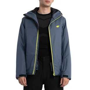 Kurtka 4F H4Z22KUMN00122S - niebieska - Kurtki i kamizelki sportowe męskie - miniaturka - grafika 1