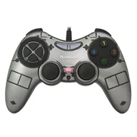 Kontrolery gier na PC - Gamepad Defender Zoom, 10przycisk, USB, szary, wibrujący, Windows XP/VISTA/7/8/10 - miniaturka - grafika 1
