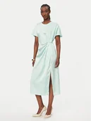 Sukienki - Rinascimento Sukienka koktajlowa CFC0127457003 Zielony Regular Fit - miniaturka - grafika 1