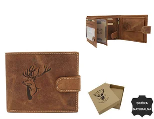 Portfel skórzany Always Wild N992L-CHM j. brązowy - Portfele - miniaturka - grafika 1