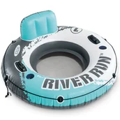 Materace dmuchane i koła do pływania - Koło Do Pływania Fotel Dmuchany River Run 56825 Intex 135 Cm 2 Uchwyty - miniaturka - grafika 1