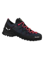 Buty trekkingowe damskie - Salewa Trekkingi Wildfire 2 W 61405 Granatowy - miniaturka - grafika 1