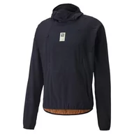 Kurtki i kamizelki sportowe męskie - Kurtka męska Puma  Run First Mile Woven Jacket Parisian Night M - miniaturka - grafika 1